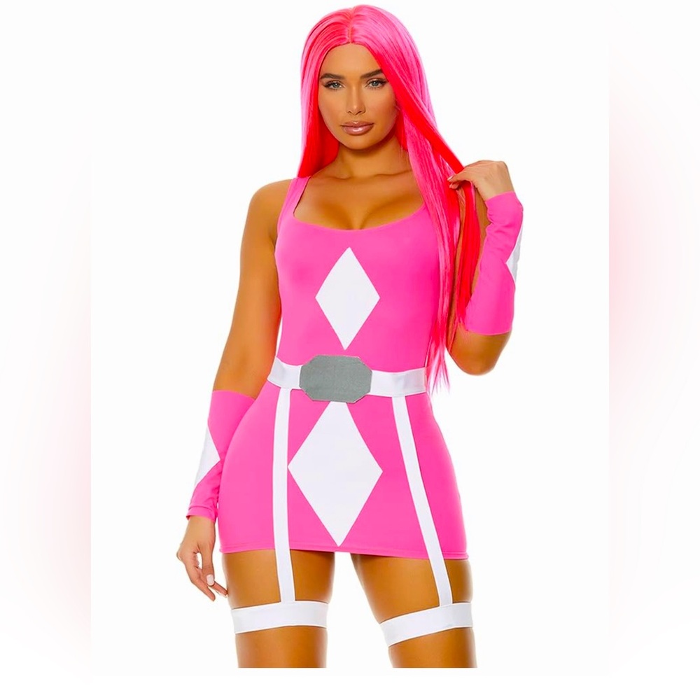 Forplay “All That Power” Pink Superhero Costume